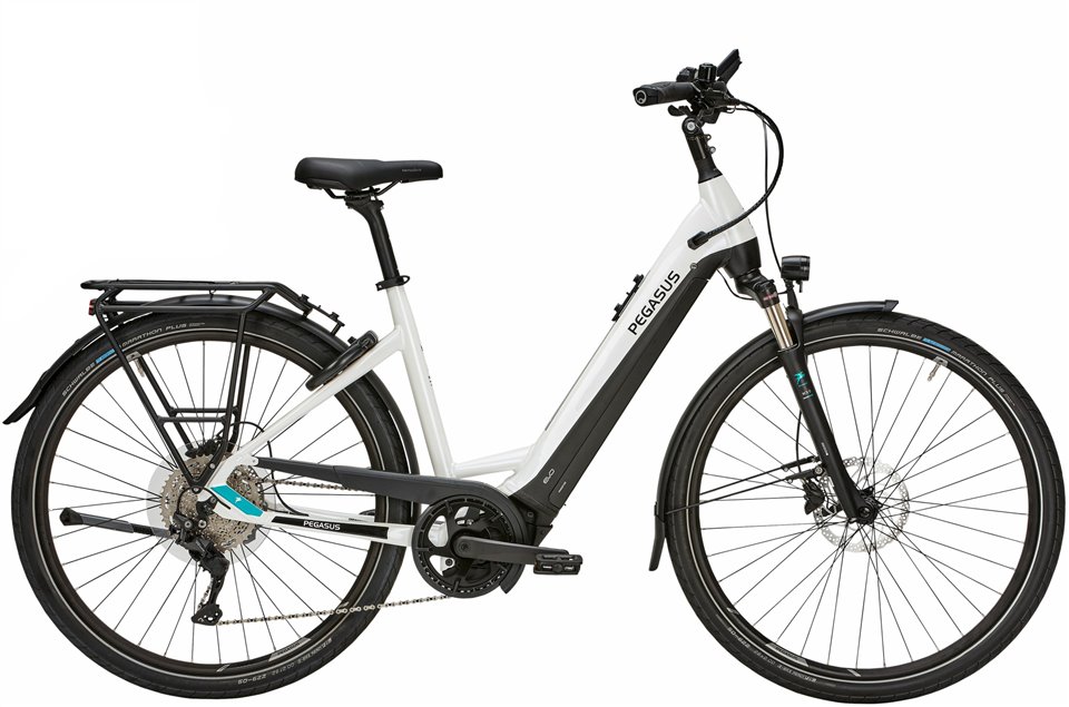 Lichtgewicht E-Bike met sterke Bosch CX motor, met 10 versnellingen.