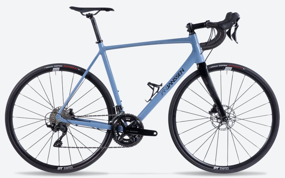 Snelle aluminium racefiets met endurance geometrie.